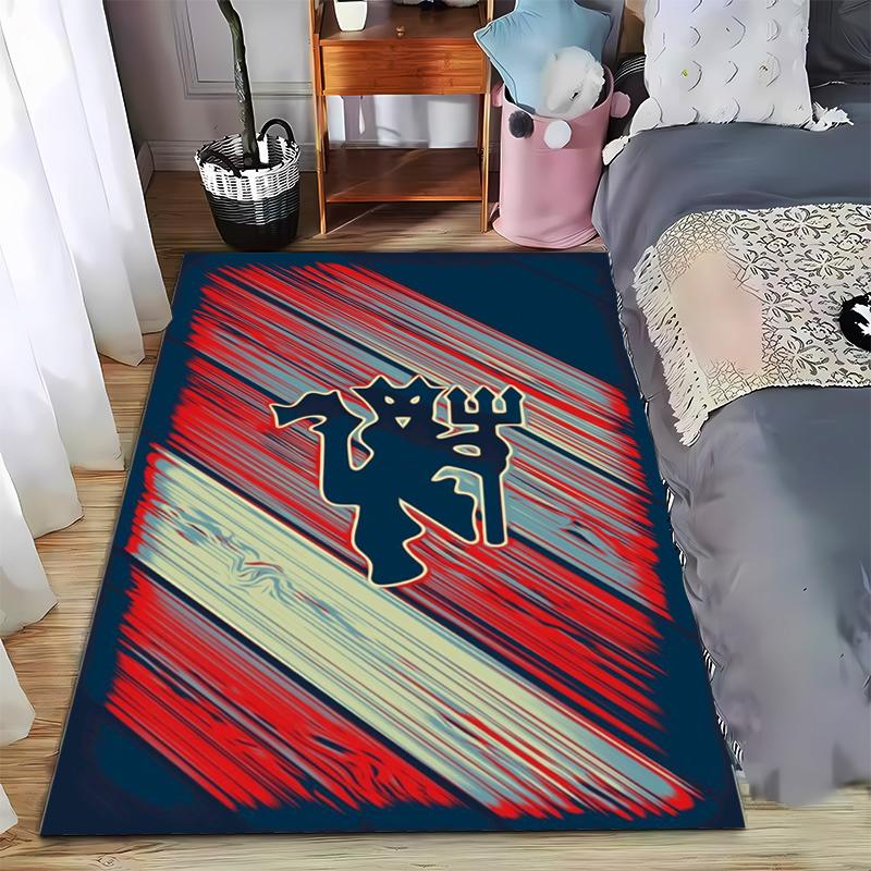Devil Cat Design carpet Non-slip rug suitable for living room and bedroom sofas