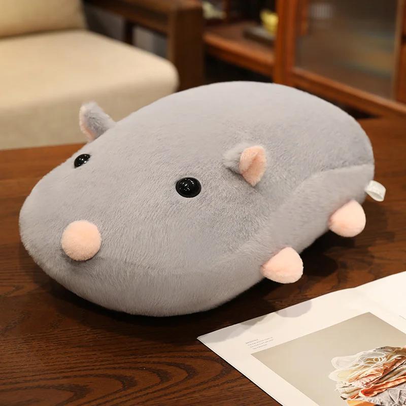 Big Size Throw Pillow 45/60/80cm Lifelike Mouse Plush Pillow Creative Rat Plush Pillow Sleep Companion Sofa Cushion Kid Gift