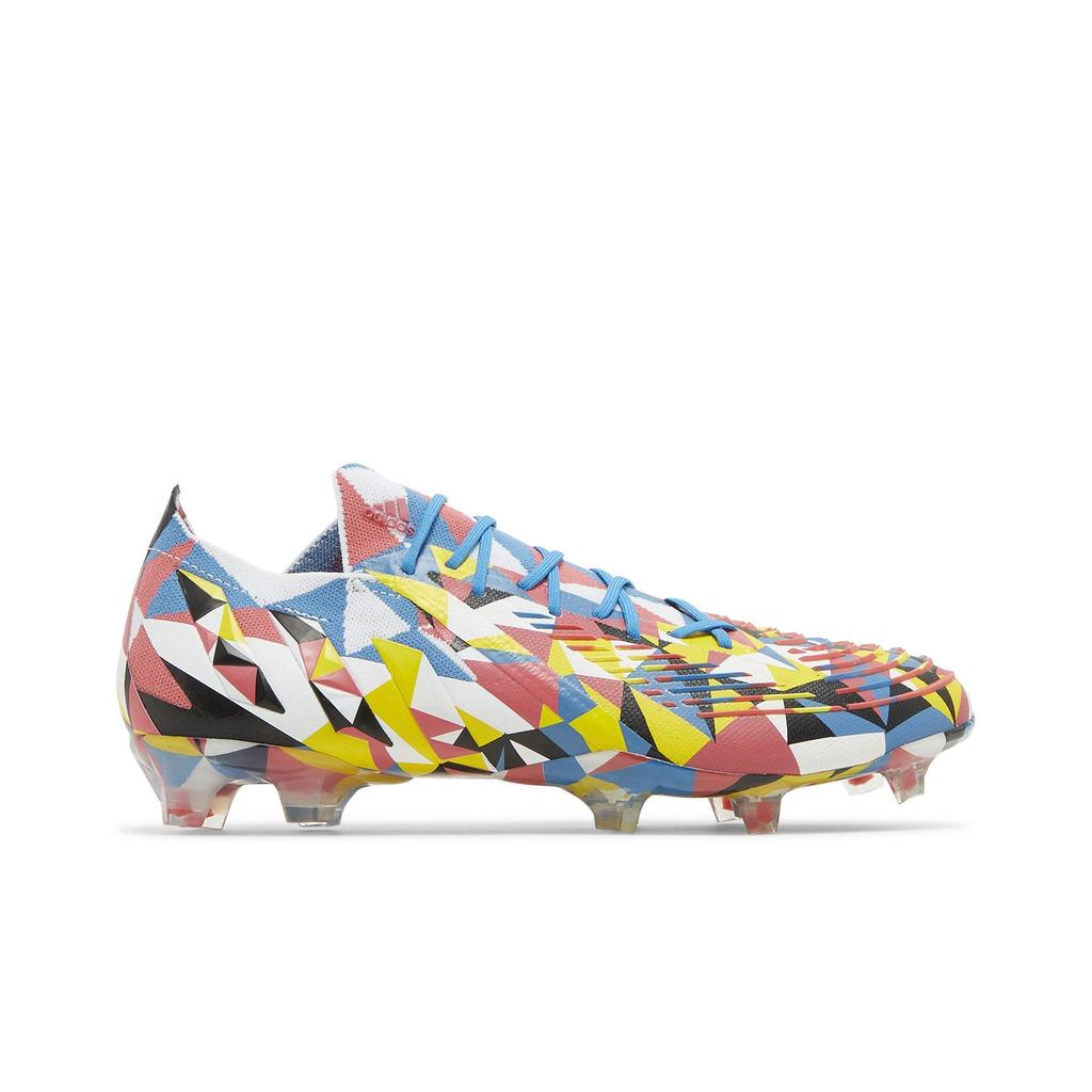adidas Predator Edge.1 FG 'Geometric' (Unisex) Bright Blue / Team Yellow / Solar Red Soccer Shoes GX3909