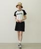 Milkfed Casual Compact White B/B Tee, Women's,