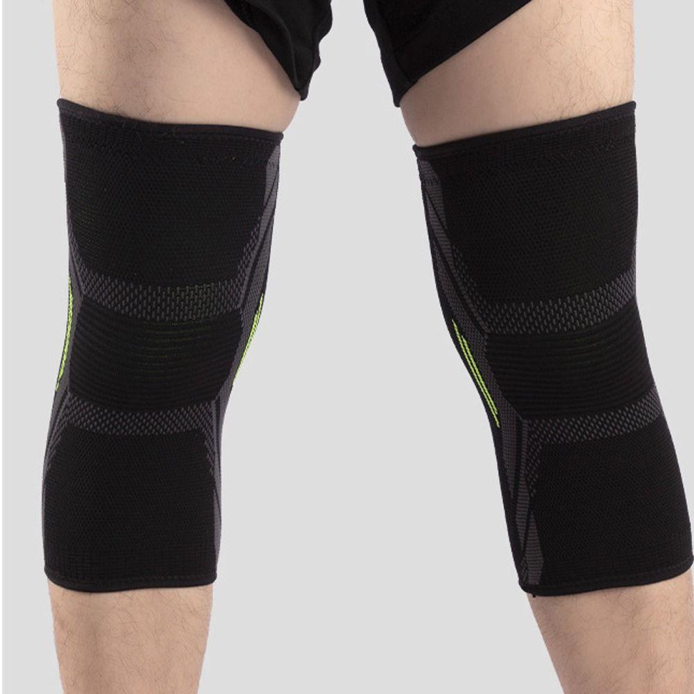 Нейлоновый спортивный бандаж для фитнеса, компрессионный бандаж для облегчения артрита, наколенники, носки для поддержки колена