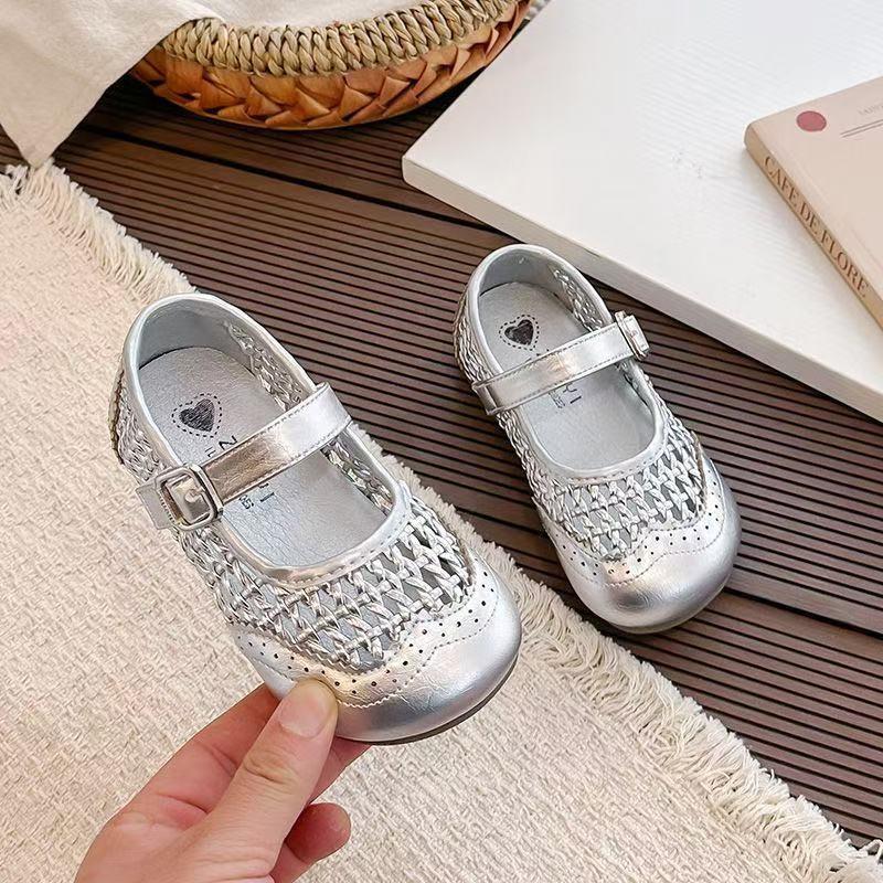 Girls Fashion Loafer Shoes 2026 Breathable Mesh Casual Mary Jane Flats Toddlers Preschoolers