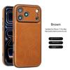 Для Magsafe Кожаный чехол для iPhone 17 Pro Max Air 16 15 Plus 14 13 12 Pro 16e Магнитный противоударный чехол для Мужчины