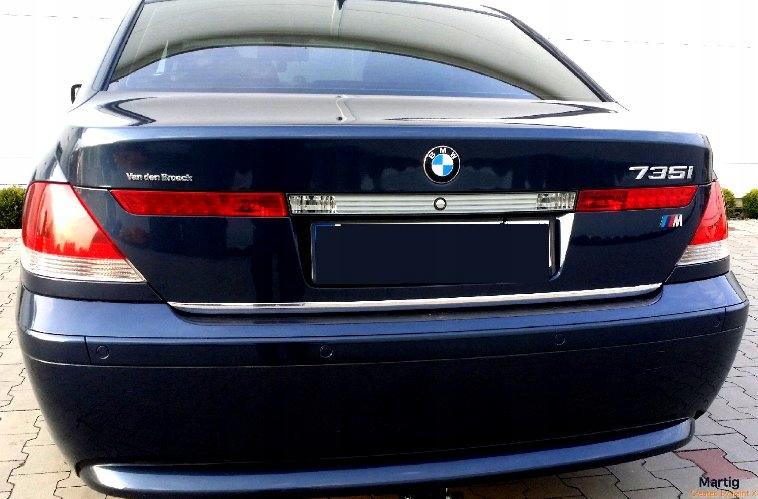 Bmw 7 E65 E66 E67 Chrome Trim for Tailgate