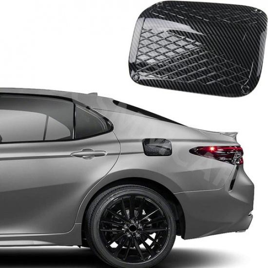 Fit For Toyota Camry 2018-2023 Car Door Gas Cover Fuel Tank Cap Trim Accessories