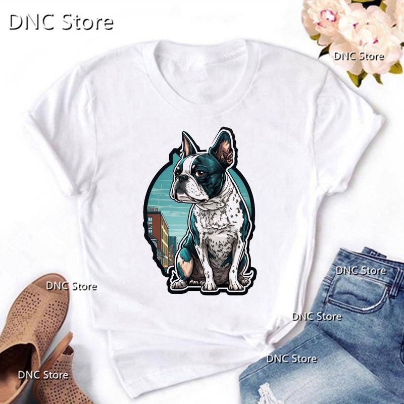 Tee Shirt Femme Cavalier King Charles Spaniel Funny Dog Print T Shirt Women Fashion Harajuku Shirt Top Summer Femme T-Shirt Tops