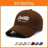 Adjustable Cotton Baseball Cap With Embroidered Letters For Casual Men And Women