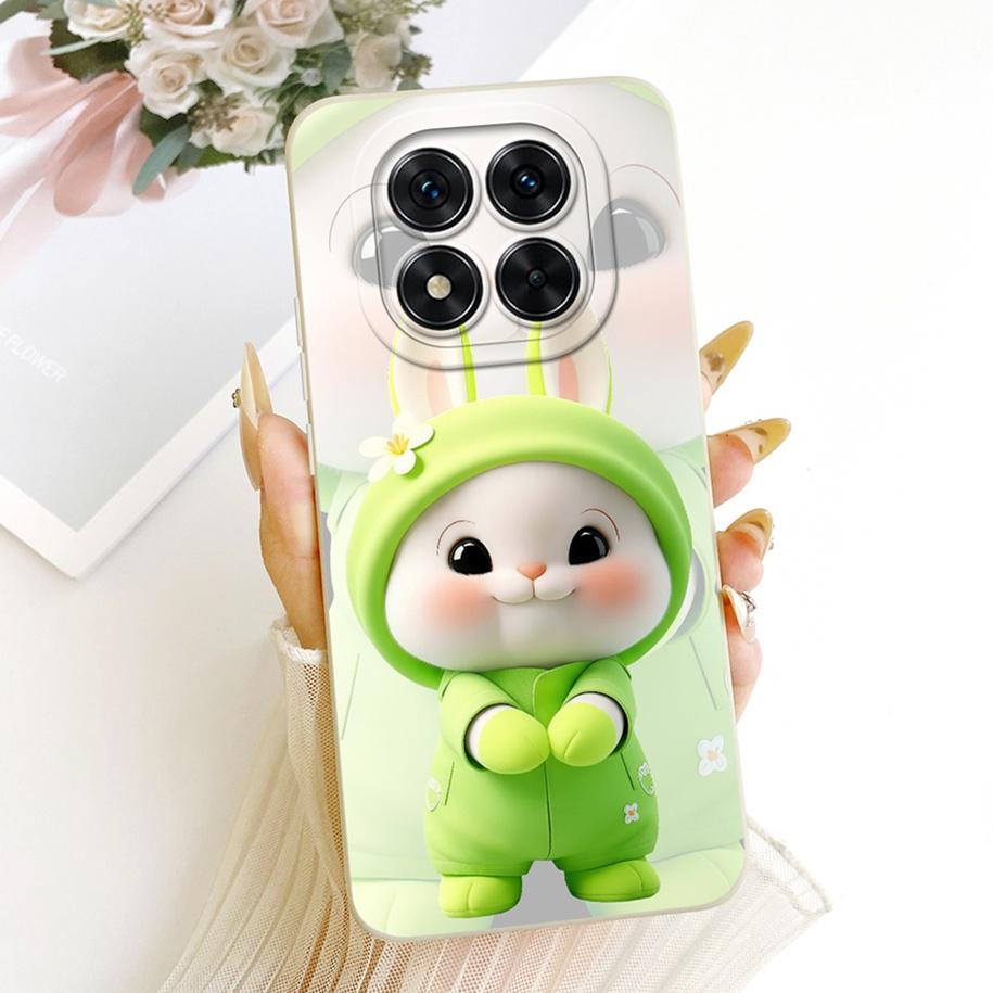 Чехол для Xiaomi Redmi Note 14 Pro 5G Милый Мультяшный Кот Утка Конфеты Раскрашенный Мягкий Силиконовый Чехол для Redmi Note 14 Pro Plus 5G