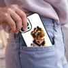 Чехол для телефона с отпечатком лапы собаки Йоркширский терьер для iPhone 17 Air 15 16e 14 13 Pro Max Coque 12 11 Pro Max PLUS