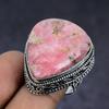 Rhodochrosite Gemstone 925 Sterling Silver Gift Jewelry Ring Size 7 s9U54