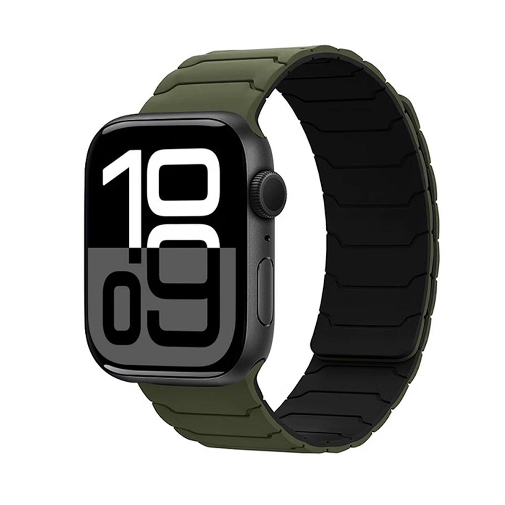 Магнитные ремешки для Apple Watch 11 Ремешок 46мм 42мм 45мм 44мм 40 41 Звеньевой браслет ремешок IWatch Серии SE 10 9 8 7 6 5 Ultra3 49мм