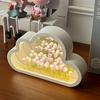 Тюльпан облако зеркало ночник на батарейках DIY ручной работы 20 цветов зеркало облако атмосферный светильник прикроватная декоративная светодиодная настольная лампа набор для творчества