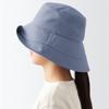 MUJI UV Protection Lyocell Linen Мойва DBA36A3S Дымчато-голубой 55-57.5 см