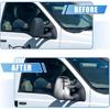 Chrome Side Mirror Cover For 1999-2007 Ford Super Duty F-250 F-350 F-450 F-550 (For Mirror WITHOUT Turn Signal)