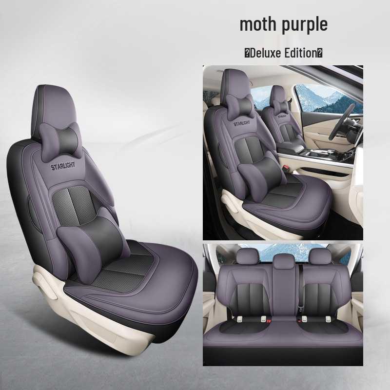 New Model Wuling Xingguang Leather Car Seat Cushion for Five-Seater - All-Season Comfort