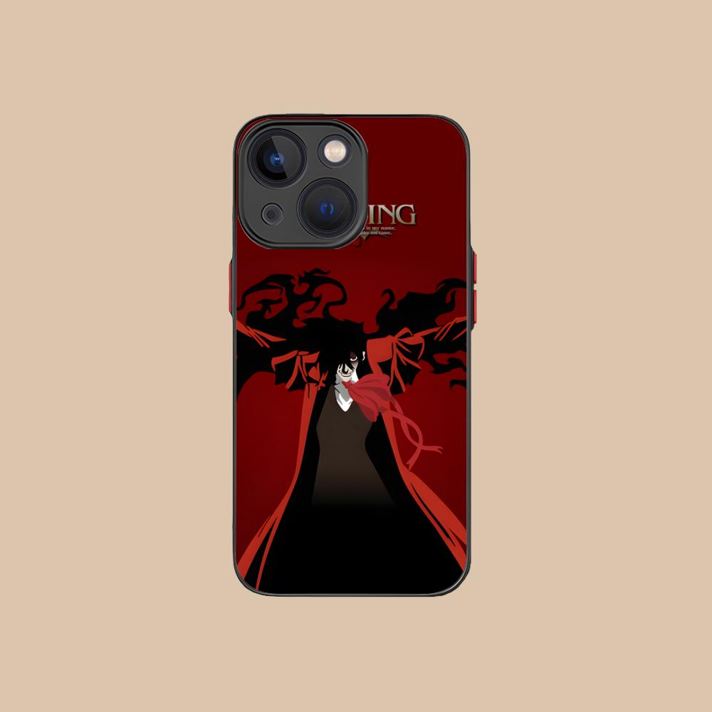 Чехол для мобильного телефона Alucard Hellsing для iPhone 16 15 14 13 12 11 X XR XS 8 7 Pro Max Plus Mini Силиконовый чехол с цветной печатью