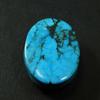 A++ 31.85 Ct Natural USA Turquoise Oval Cut Cabochon Loose Gemstone