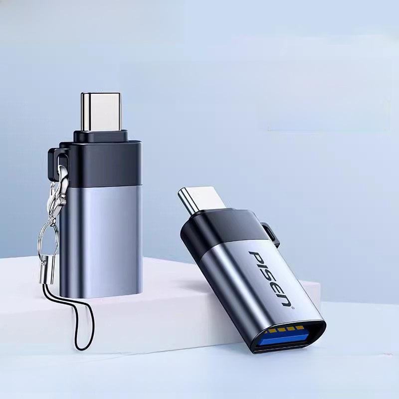 Адаптер PISEN Type-C на USB 3.2 OTG для телефонов Apple и Huawei