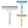 Glass Wiper 3-In-1 Window Cleaning Scraper with Spray Bottle Ergonomic Handle Window Wiper All-Purpose Cleaner Tool