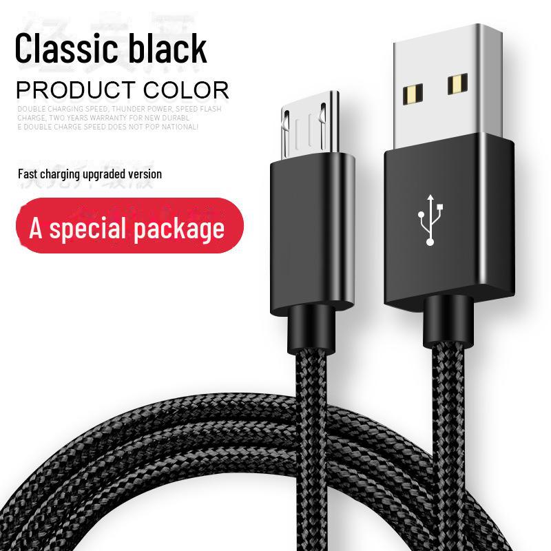3M нейлоновый оплетенный кабель Micro USB для зарядки мобильных телефонов Huawei Xiaomi Vivo