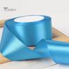 1 Roll 22m 4cm Wide Satin Wedding Ribbon Roll Gift Wrapping Bouquets Bow Making Decoration Home Decor