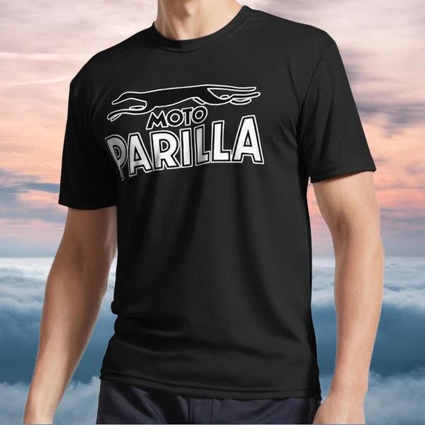 New Shirt Moto Parilla Essential Logo TEE T-Shirt Funny Size S to 5XL