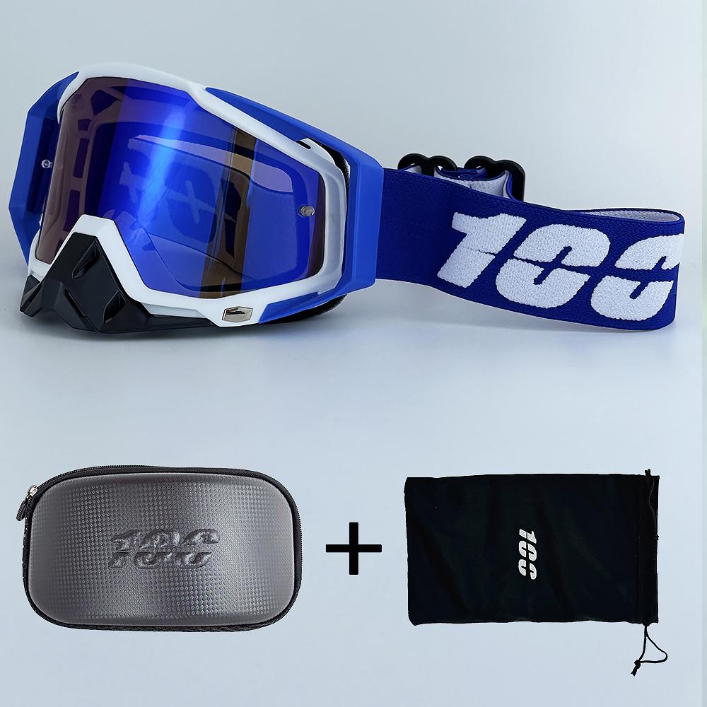 100 Motocross Goggles HD Lens Men Motorcycle Eyeglasses Riding Glasses Women Moto MX MTB Sunglasses Dirt Bike Accessories