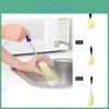 Bottle Plastic Adjustable Brush With Long Curved Handle For Home And Use Kitchen