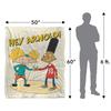 Hey Arnold! Silky Arnold & Gerald Supersoft Blanket
