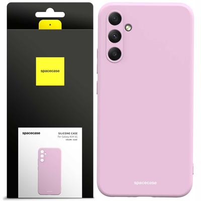 Силиконовый чехол Sc для Galaxy A34 5G Сиреневый