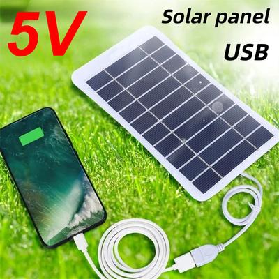 5 В солнечная панель 2 Вт USB зарядка портативный гибкий комплект легкая мини система для телефонов автомобилей кемпинга походов внешние аккумуляторы IP65
