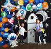 Набор детских воздушных шаров на день рождения Космос Ракета Астронавт Шары Вселенная Планета Тема Детская вечеринка по случаю дня рождения