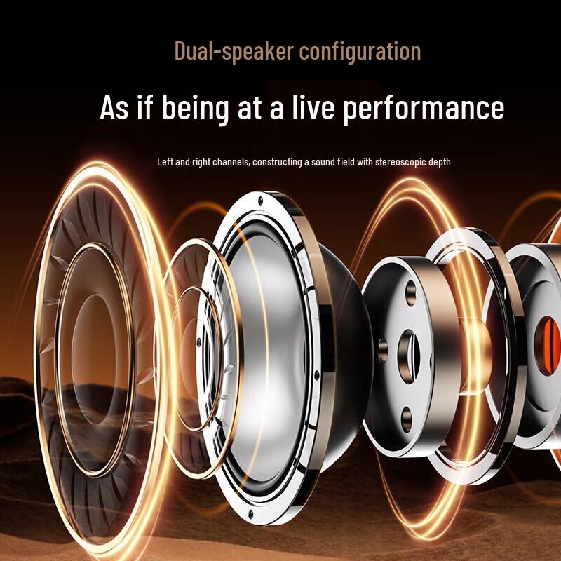 Newmine BT801 RGB Gaming Desktop Speaker CN plug (adapter included)