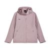 Li Ning Minimalist Brand Logo Loose Windbreaker Hoodie Women Outerwear AFDVJ56-2