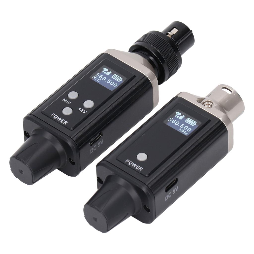 Wireless Microphone System Mic Adapter Automatic Connection Professional Wireless Microphone
