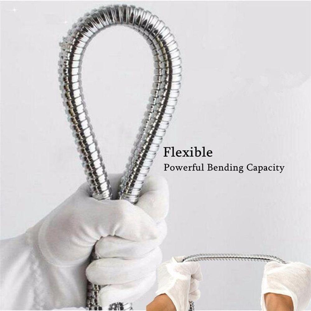 1.5m High Quality Stainless Steel Bathroom Supplies Flexible Water Pipe Plumbing Hoses Shower Tube