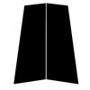 For Volkswagen CC 2009-2018 2010 2011 2012 2013 Window Trim Covers Center Film Column B C Pillar Posts Sticker Car Accessories