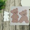 Stand Bear Metal Cutting Dies DIY Scrapbooking Emboss Paper Cards Album Stencil