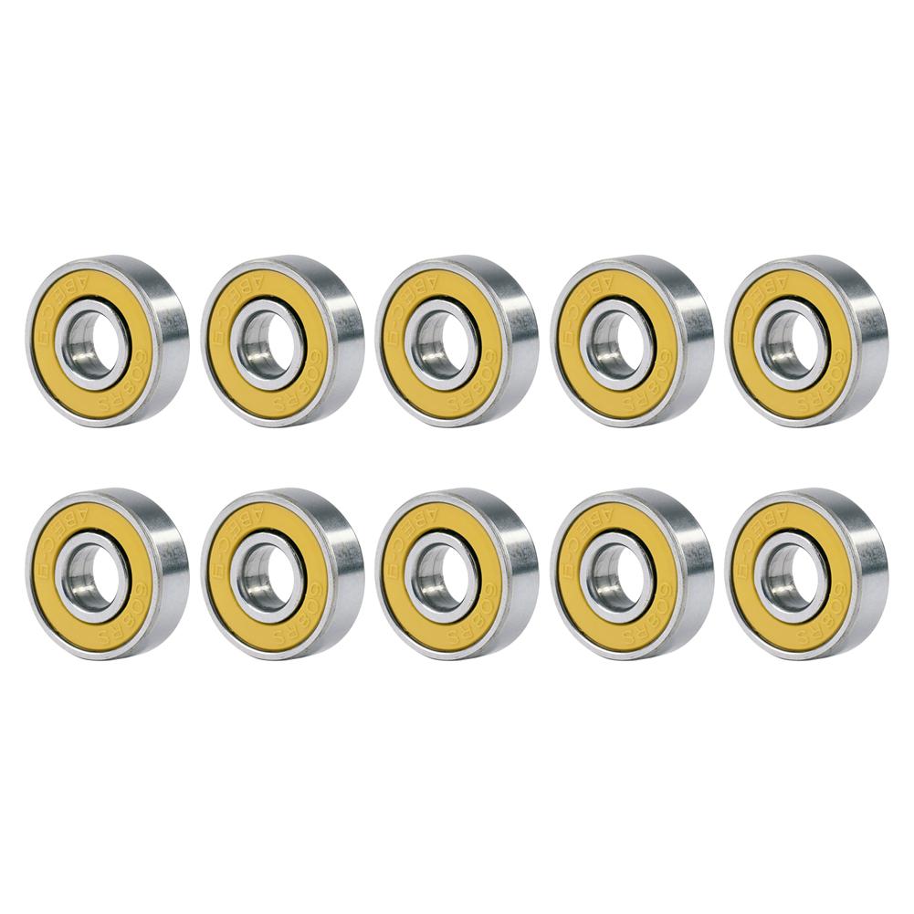 10 ШТ. Шарикоподшипники 608rs ABEC-9 Подшипник для роликовых коньков Глубокая канавка Углеродистая сталь для самоката 688ZZ 623ZZ 626ZZ 625ZZ 607ZZ