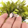 Rose Quartz Gemstone 925 Solid Silver Jewelry Handmade Ring For Anniversary Gift RR-9-25
