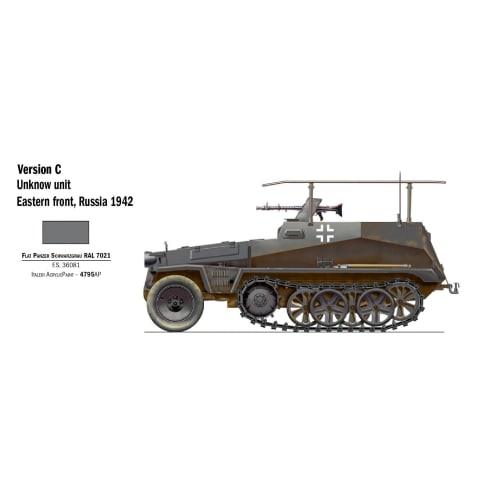 Italeri 7034 1/72 Sd.Kfz250/3 Greif