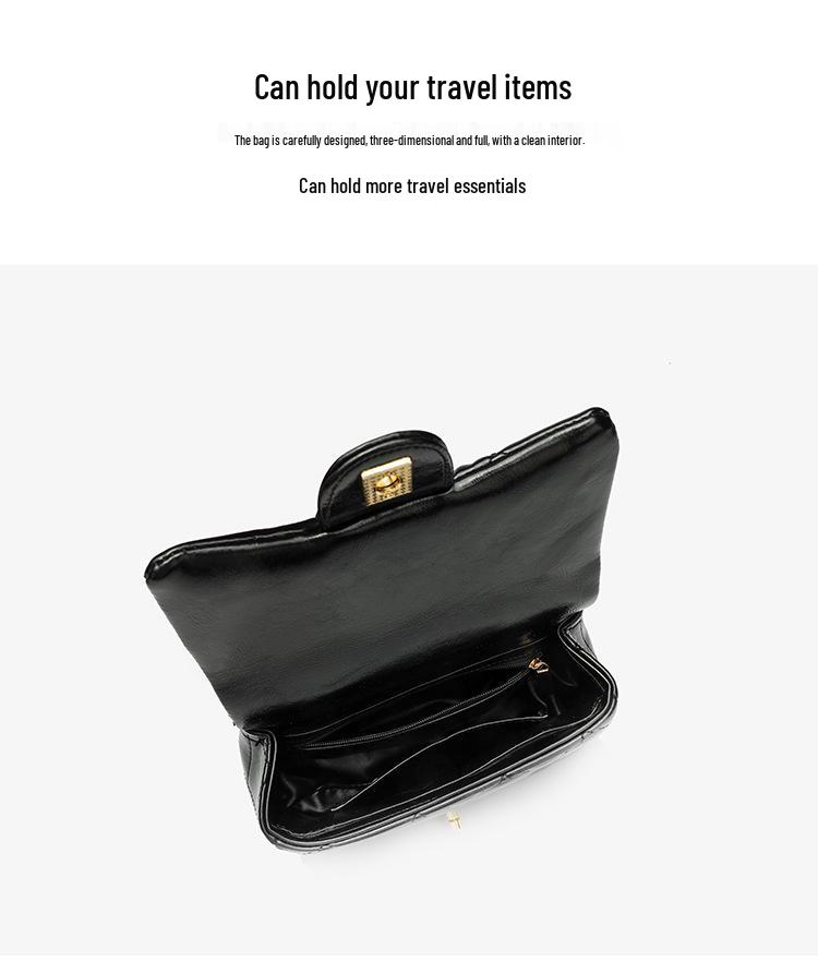 2026 Diamond Lattice Chain Bag: Women's Stylish Small Square Makeup Box & Shoulder Bag