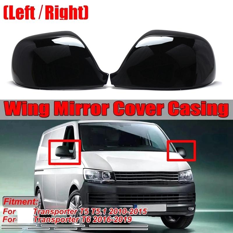 For VW Transporter T5 T5.1 T6 Rearview Mirror Housing Side Door Mirror Cover