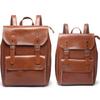 Ретро рюкзак из коровьей кожи женский японский кожаный рюкзак большой емкости унисекс сумка для пары компьютерная сумка