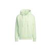 Adidas Sportswear Oversized Hoodie Solid Color Loose Sports Casual Pullover Hooded Sweatshirt Men Hoodies Lime-Green JJ1346