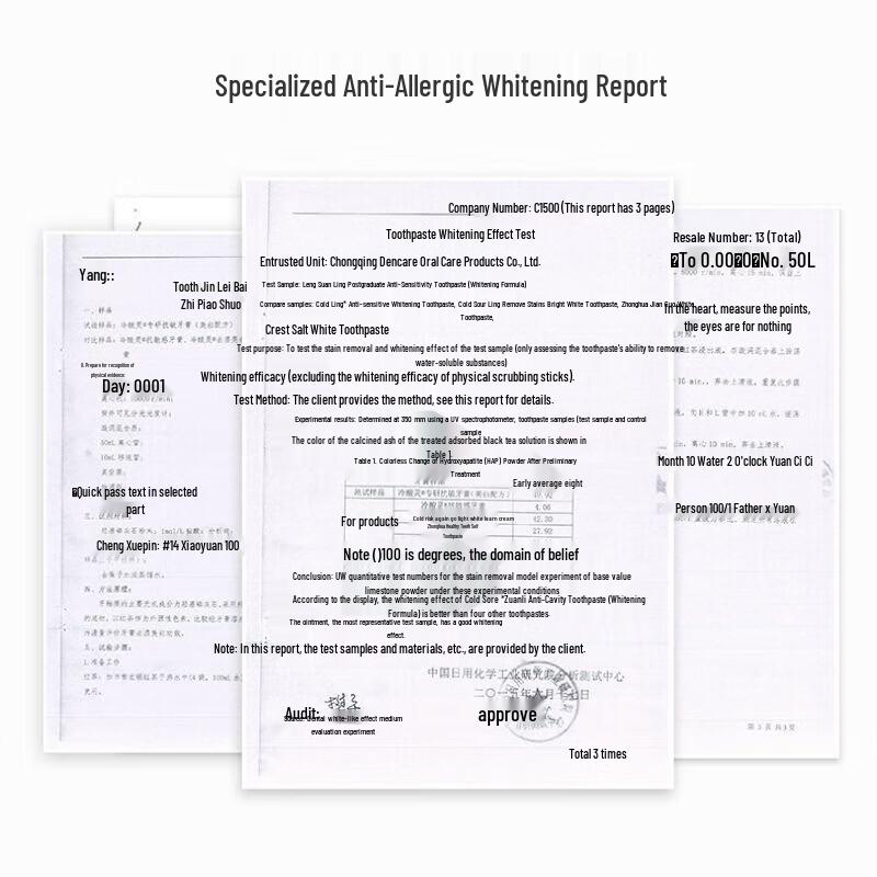 Зубная паста Leng Suan Ling для чувствительных зубов с отбеливающим эффектом