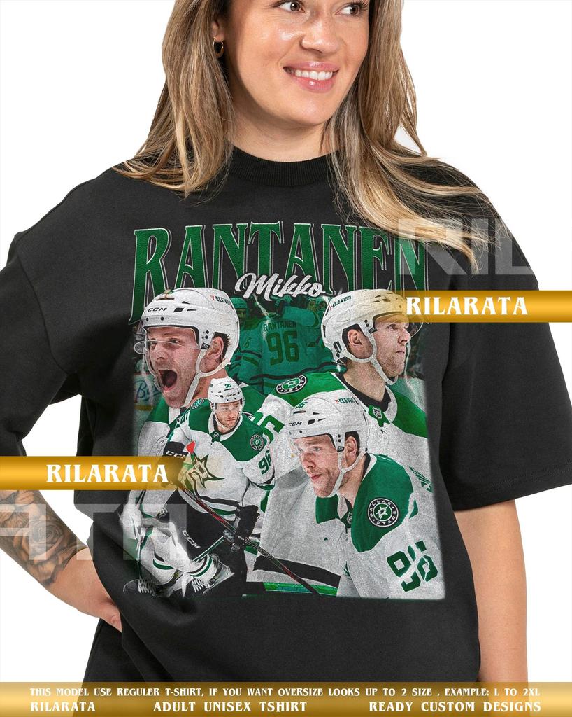 Mikko Rantanen Vintage T-Shirt Gift for Women and Man Shirt Unisex Tee SweaT-Shirt