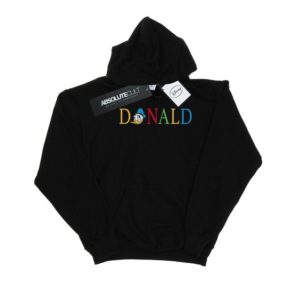 Disney Womens/Ladies Donald Duck Letters Hoodie
