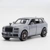 1/36 Rolls Royce Cullinan Simulation Toy Car Model Alloy Diecast with Sound and Light Pull Back Toy Vehicle Models for Boy Gifts
