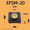 Engineering Plastic Bearing Base EFSM/EFOM/KSTM Series (Sizes: 8-30)